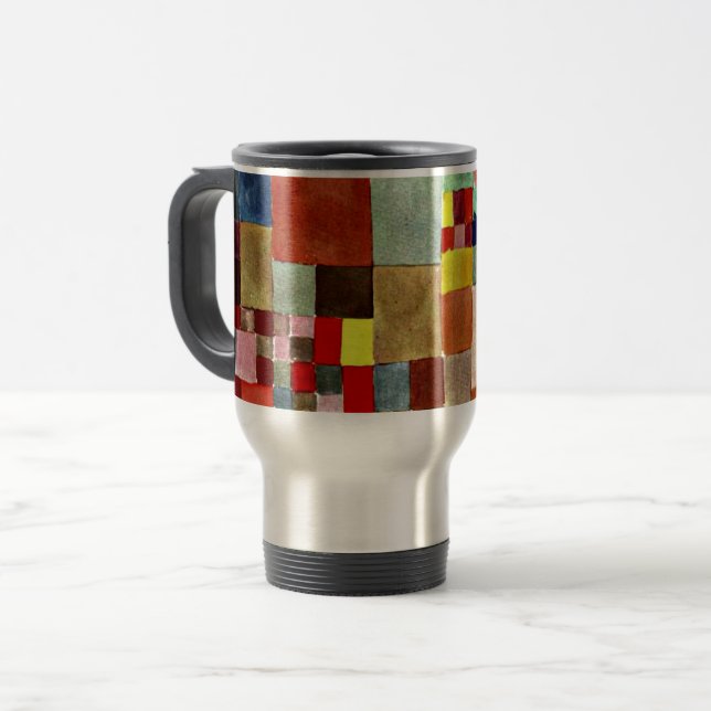 Klee - Flora on Sand Travel Mug (Front Left)
