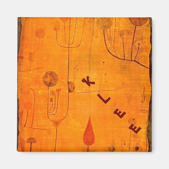 Klee - Fruits on Red Magnet (Front)