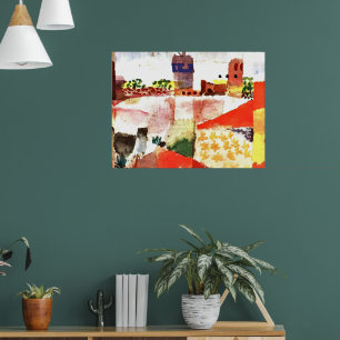 Klee - Hammamet with Mosque Poster