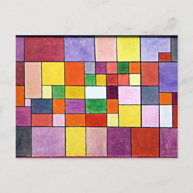 Klee - Harmony of Northern Flora Postcard (Front)