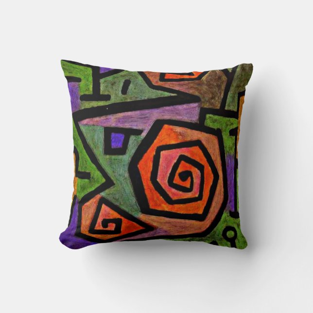 Klee - Heroic Roses Cushion (Front)