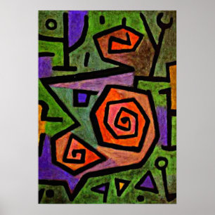 Klee - Heroic Roses Poster