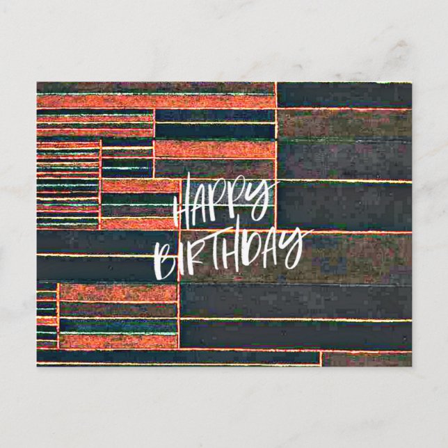 Klee - In the Current Six Thresholds, Birthday Postcard (Front)