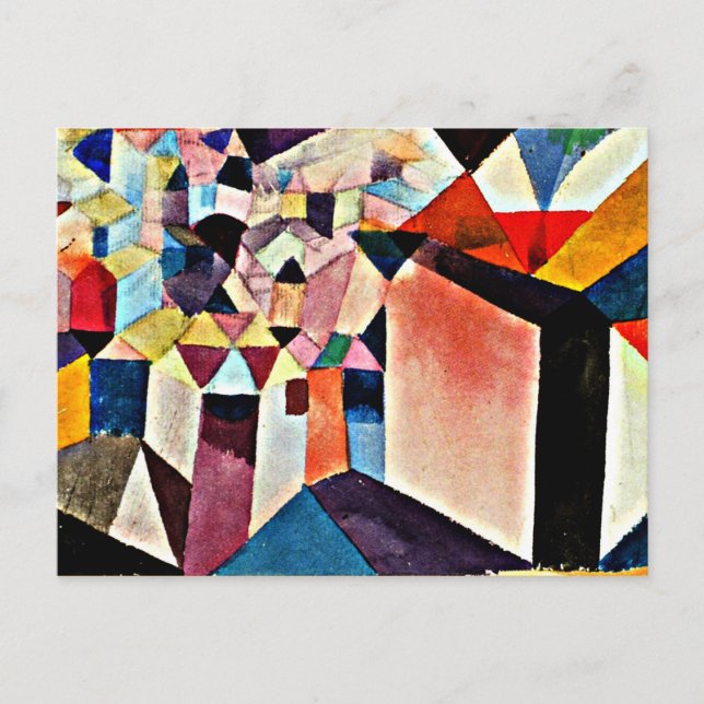 Klee - Insight into a City Postcard (Front)
