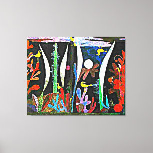 Klee - Landscape with Yellow Birds Canvas Print