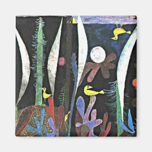 Klee - Landscape with Yellow Birds Magnet
