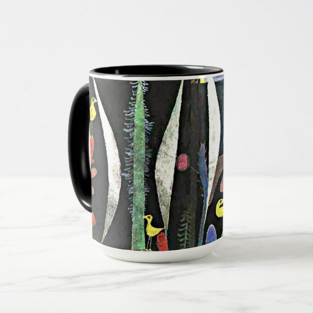 Klee - Landscape with Yellow Birds Mug (Front Left)