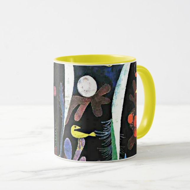 Klee - Landscape with Yellow Birds Mug (Front Right)