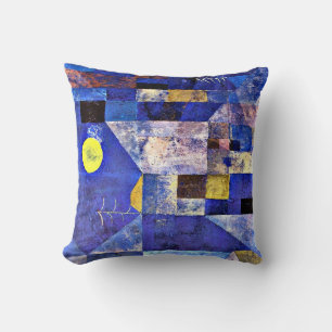 Klee - Moonlight, Paul Klee painting, Cushion