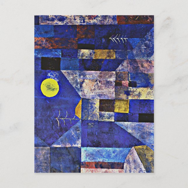 Klee - Moonlight Postcard (Front)