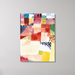 Klee - Motif from Hammamet Canvas Print