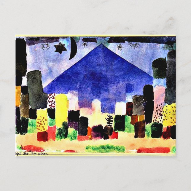 Klee - Mount Niesen Postcard (Front)