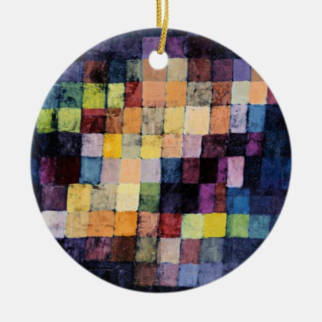 Klee - Old Sound Ceramic Tree Decoration (Front)