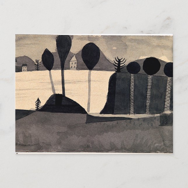 Klee - Park by the Lake Postcard (Front)