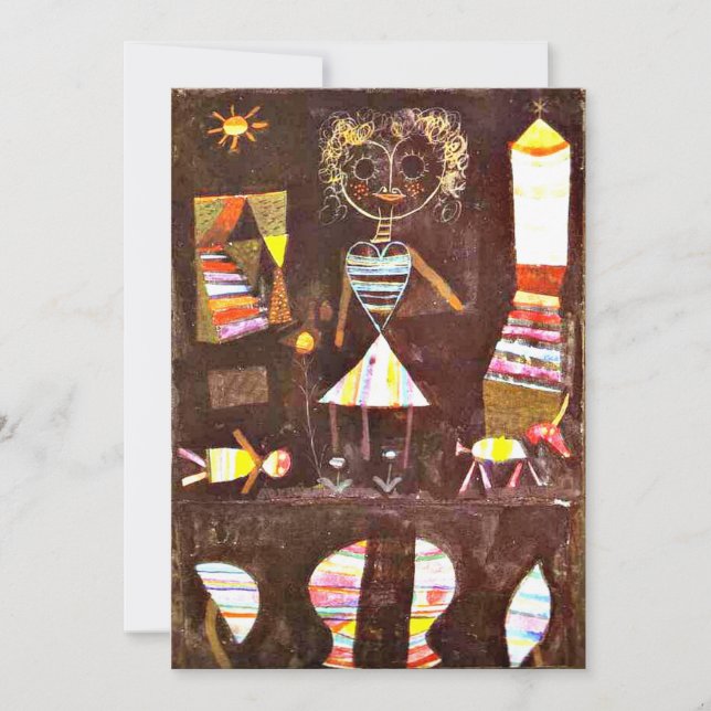Klee - Puppet  Theatre Card (Front)