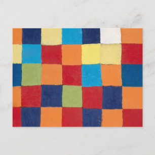 Klee - Qu 1, Colour Chart, Postcard