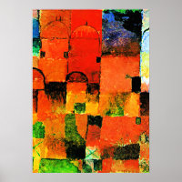 Klee - Red and White Domes