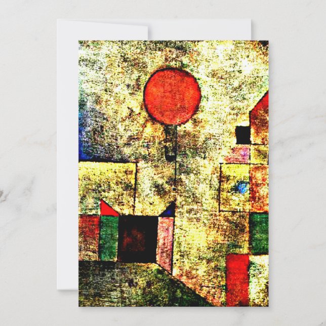 Klee - Red Balloon Card (Front)