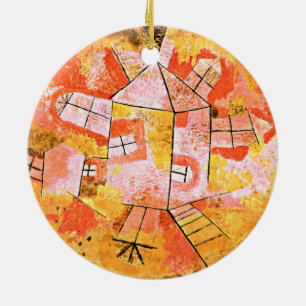 Klee - Revolving House, Ceramic Tree Decoration