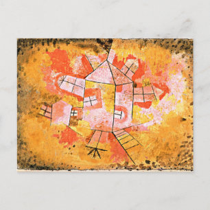 Klee - Revolving House Postcard