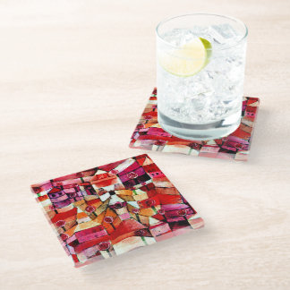 Klee - Rose Garden Glass Coaster