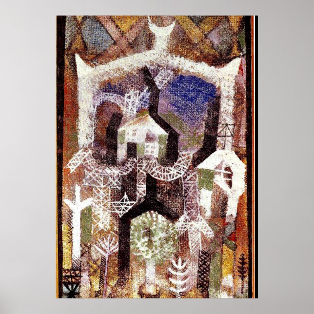 Klee - Summer Houses Poster (Front)