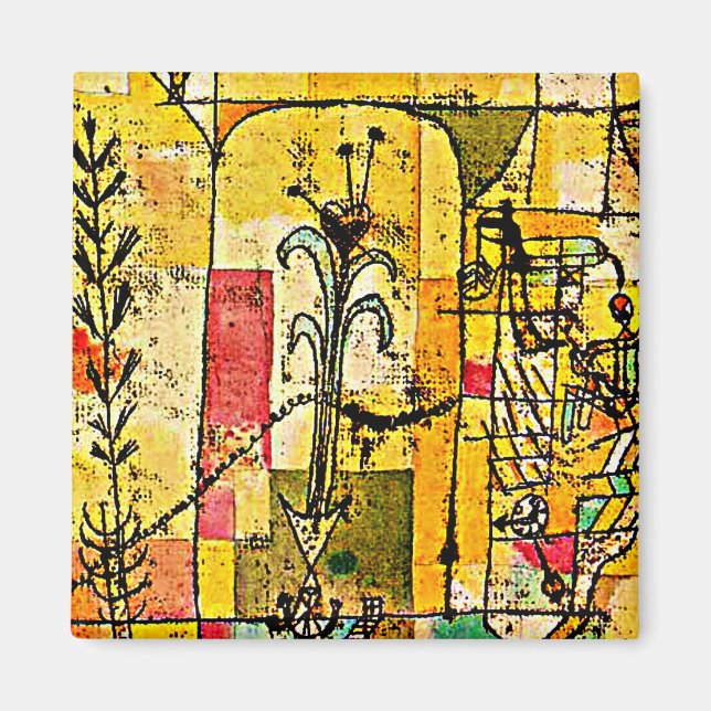 klee - Tale of Hoffmann, famous painting Magnet (Front)