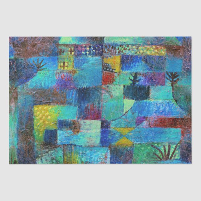 Klee - Terraced Garden Tissue Paper (Front)