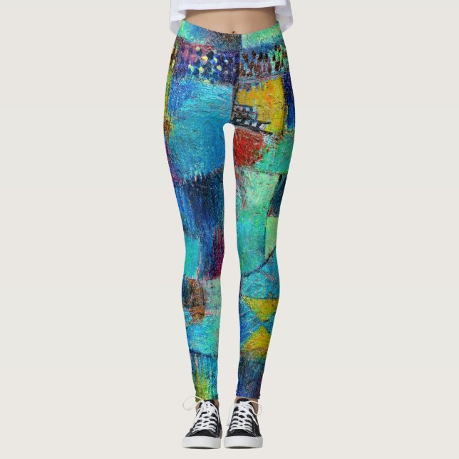 Klee - Terraced Gardens Leggings (Front)