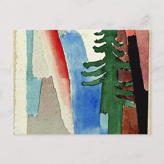 Klee - The Fir Postcard (Front)