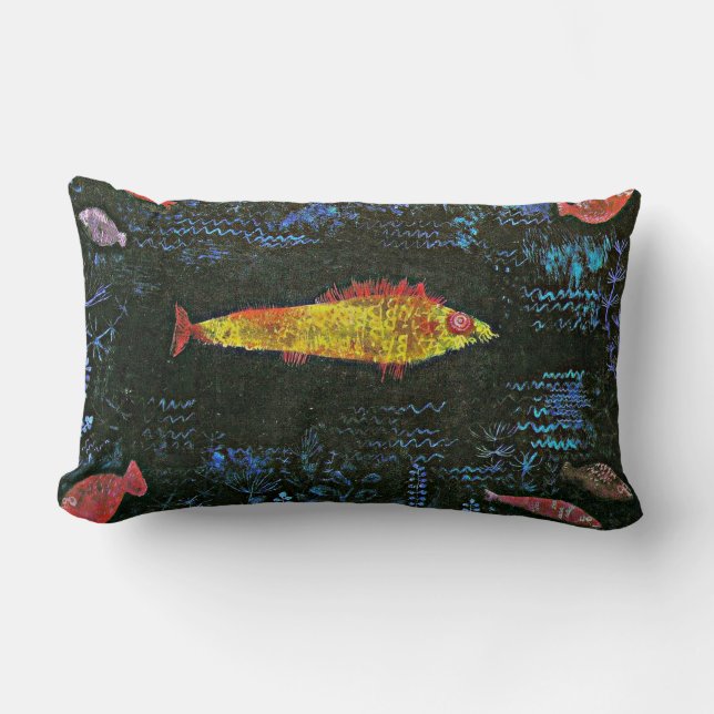 Klee - The Goldfish Lumbar Cushion (Front)
