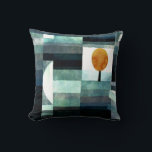 Klee - The Messenger of Autumn Cushion<br><div class="desc">Paul Klee's famous painting,  The Messenger of Autumn.</div>