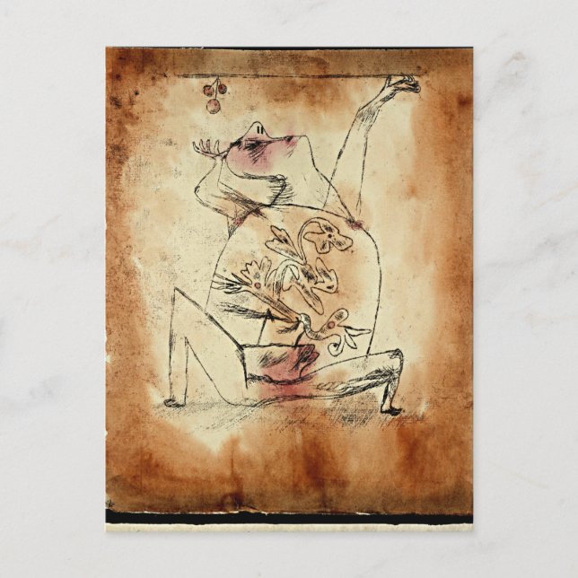 Klee - The Pathos of Fertility Postcard (Front)