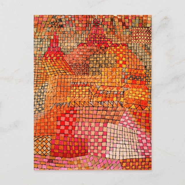 Klee - Town Castle Kr Postcard (Front)