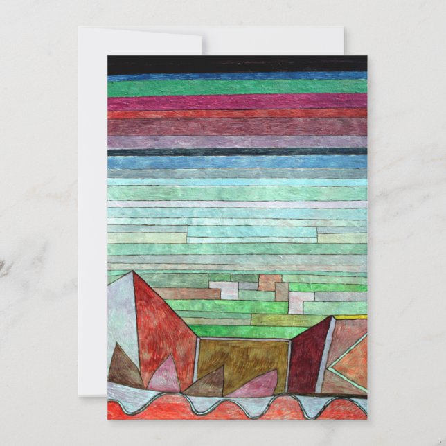 Klee - View into the Fertile Country Card (Front)