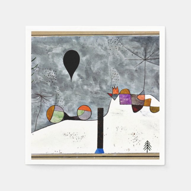 Klee - Winter Napkin (Front)