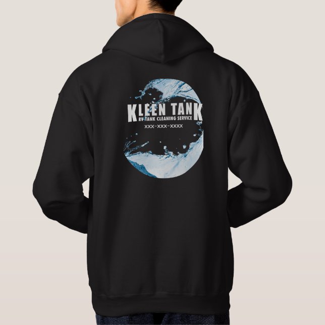 Kleen Tank Hoodie Front / Back Logo (Back)