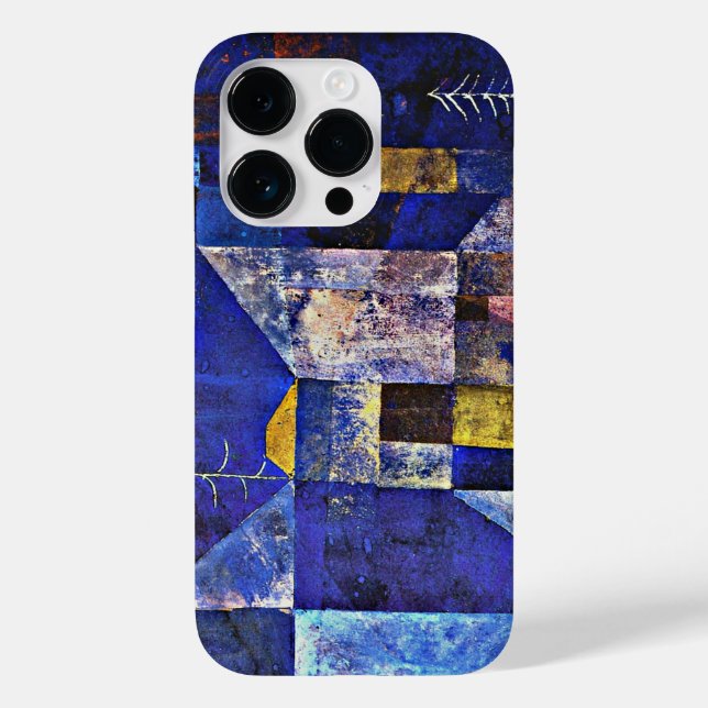 Klee's famous painting, Moonlight Case-Mate iPhone Case (Back)
