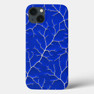 Klein Blue Tree Branch iPhone Case