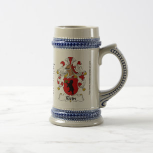 Klein Family Crest Stein