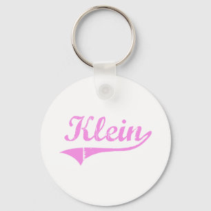 Klein Last Name Classic Style Key Ring