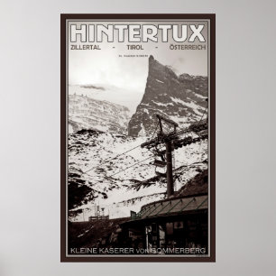 Kleine Kaserer at Hintertux Poster