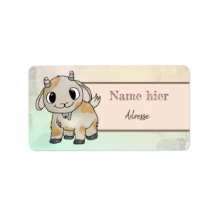 kleine ziege label
