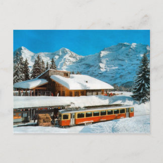 Kleiner Scheidegg station, Jungfrau Postcard
