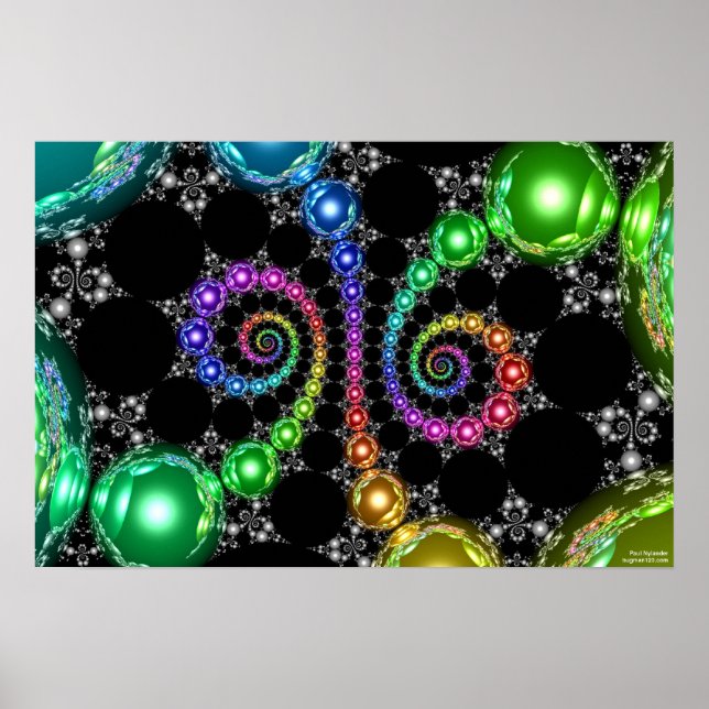 Kleinian Double 1/15 Cusp Group Poster (Front)