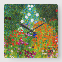 Klimtの"花 園"の 壁 掛 け