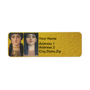 Klimt Ancient Greece Egypt Goddess Portraits