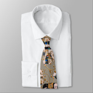 Klimt arabesque Neck Tie