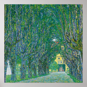 Klimt - Avenue To The Castle Chamber Poster