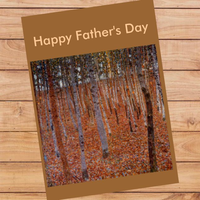 Klimt Beechwood-Forest Card (Creator Uploaded)